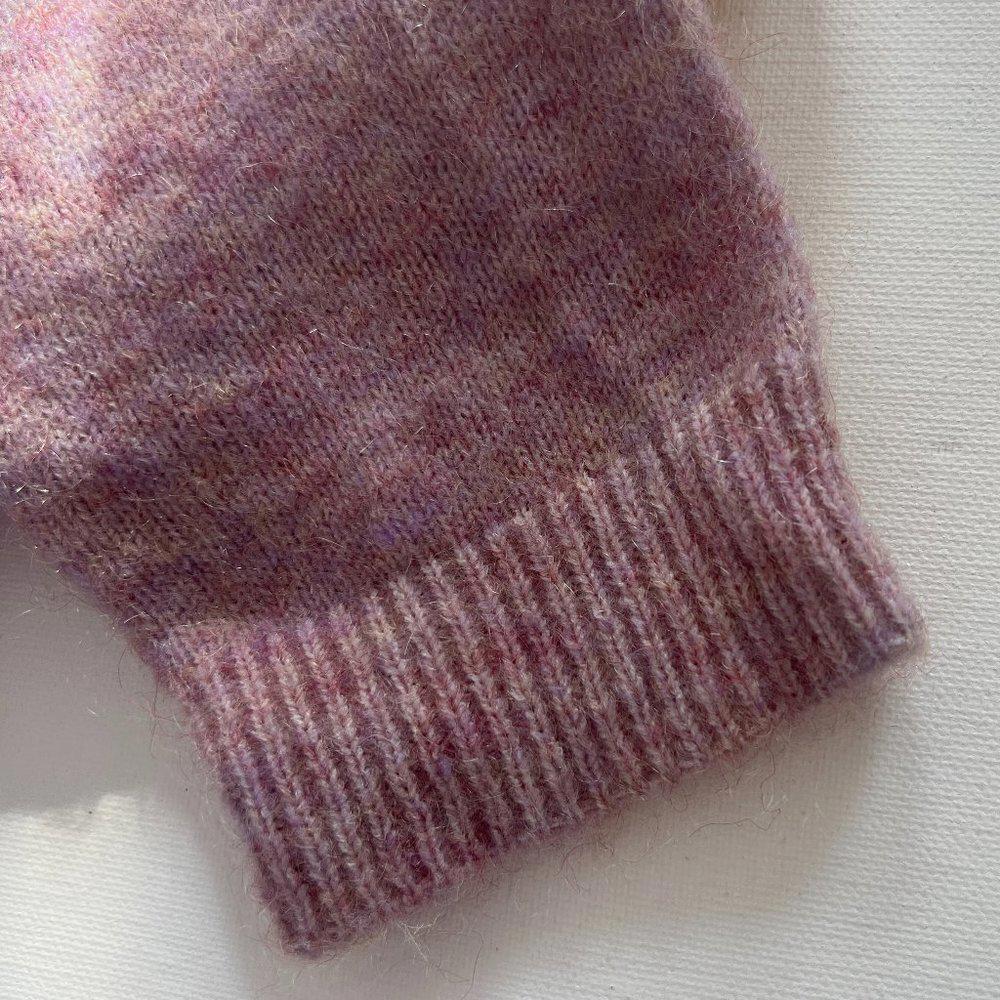 Soft Pink Women's Crewneck Sweater - Picture 12 of 12